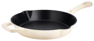 Silvercrest® Litinová grilovací pánev Premium, Ø 25 cm (kulatá, krémová) (100409824010)
