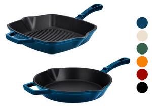 Silvercrest® Litinová grilovací pánev Premium, Ø 25 cm (100409824)