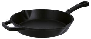 Silvercrest® Litinová grilovací pánev Premium, Ø 25 cm (kulatá, černá) (100409824007)