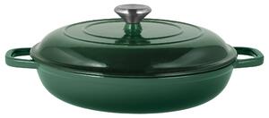 Silvercrest® Litinová servírovací pánev Premium, Ø 30 cm (zelená) (100409626002)