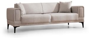 Hanah Home Třímístná rozkládací pohovka Horizon 230 cm ecru