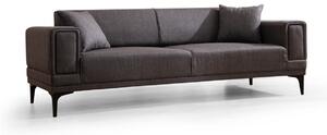 Hanah Home Třímístná rozkládací pohovka Horizon 230 cm tmavě šedá