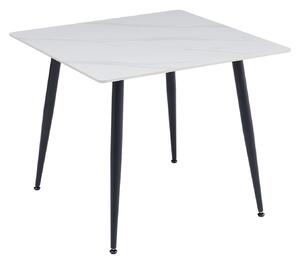 Jídelní stůl ADRIA 70x70 bílý mramor