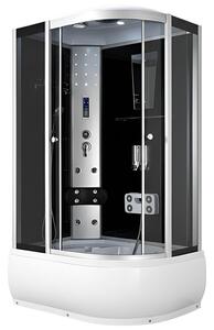 BPS-koupelny Hydromasážní box HYD-A03 120 L, 120x80 levý bez sauny