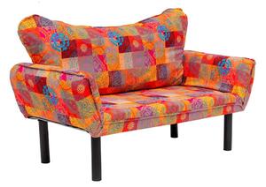 Hanah Home Dvoumístná pohovka Chatto 150 cm vícebarevná