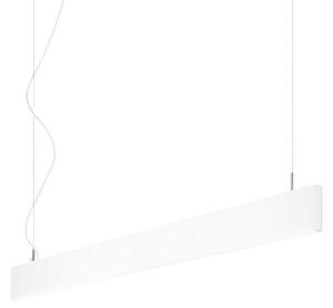 LED Závěsné lineární svítidlo Ideal Lux Linus sp, P20 3000K 120cm Barva: Černá