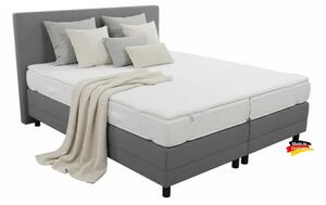 Kontinentální postel Emma Classic Home boxspring 200x180 - šedá