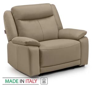 Kožené křeslo CONTINENTAL 1P, cappuccino (cappuccino 313)