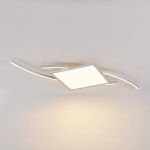 Lucande Tiaro stropní světlo hranaté, 56,6cm, CCT