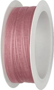Stuha organzová Beauty Organdy – Dusty Rose starorůžová 7mm x 5m (4,-Kč/m)
