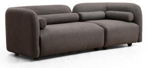 Hanah Home Třímístná pohovka Victoria 228 cm boucle šedá