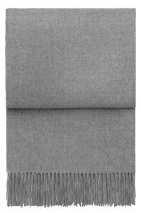 Vlněný pléd z alpaky Luxury "Light grey" Elvang