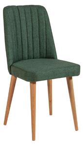 Kalune Design Jídelní židle Stormi z masivu borovice Atlantic/zelená