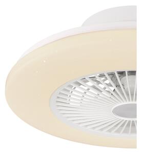 Globo 03628 - LED Stmívatelné stropní svítidlo s ventilátorem LED/30W/230V + DO