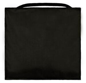 BELLATEX Sedák anatomický z Líné - Visco pěny Černá průměr 40 cm, výška 10 cm, uprostřed 10 cm otvor