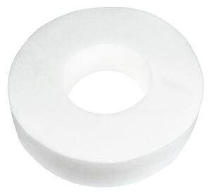 BELLATEX Sedák anatomický z Líné - Visco pěny Černá průměr 40 cm, výška 10 cm, uprostřed 10 cm otvor