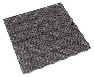 Artplast Artplast plastová rohož Marte 563x563 mm hnědá