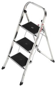 Hliníkové schůdky Hailo K70 3 stupně, 4393-801 2,45 m X 1,05 m