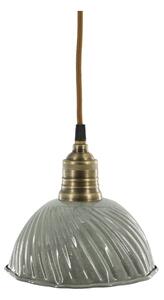 Stropní lampa Lunel Twisted Opal