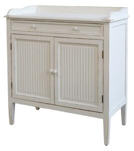 Dřevěná vintage komoda Antique White
