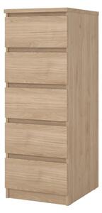 Komoda Simplicity 40 x 50 x 111,5 cm, hikora jackson