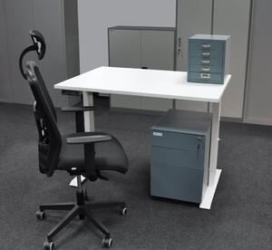 Enprag Kancelářský stůl s úložným prostorem a židlí, EO12_HDT_HDK_York