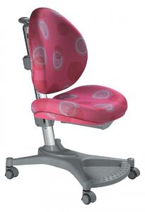 Rostoucí židle Mayer MyPony - růžová s kruhy
