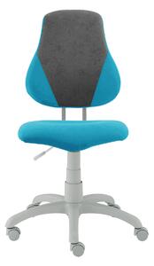 Alba Rostoucí židle Fuxo V-Line - šedá / světle modrá
