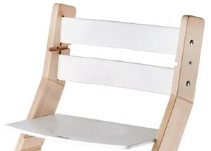 Wood Partner Rostoucí židle Sandy - natur lak / bílá