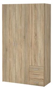 Šatní skříň Sid 115,8 x 49,5 x 200,4 cm, dub sonoma
