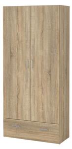 Šatní skříň Sid 80 x 36 x 170 cm, dub sonoma