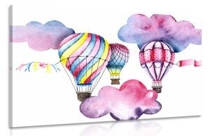 Obraz balónky ve větru
