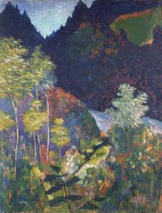 Obrazová reprodukce Landscape, Gauguin, Paul (1848-1903)