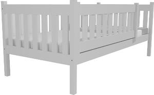 Dětská postel M 012 XL NEW* (Barva dřeva: surové dřevo, Rozměr: 140 x 200 cm)