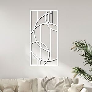 Dřevo života | Dekorační panel GATSBY III | Rozměry (cm): 40x80 | Barva: Bílá