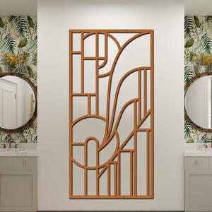 Dřevo života | Dřevěný panel na zeď GATSBY II | Rozměry (cm): 30x60 | Barva: Bílá
