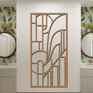 Dřevo života | Dřevěný panel na zeď GATSBY II | Rozměry (cm): 47x95 | Barva: Horský dub