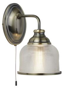 Searchlight 2671-1AB Nástěnná lampa BISTRO patina s vypínačem
