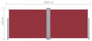 Zatahovací boční markýza 140x1000 cm Dekorhome Antracit