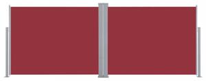 Zatahovací boční markýza 120x1000 cm Dekorhome Červená