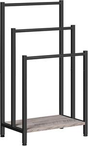 Stojan na ručníky Vasagle Leon hnědý/šedý