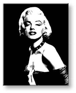 Ručně malovaný POP Art Marilyn MONROE 1 dílný 80x100cm