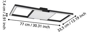 Eglo 390019 - LED Stmívatelné stropní svítidlo MACELLARA LED/26,2W/230V + DO