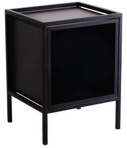 Nordic Design Černý noční stolek Skipo II. 60 x 45 cm