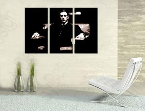 Ručně malovaný POP Art Godfather 3 dílný 120x80cm