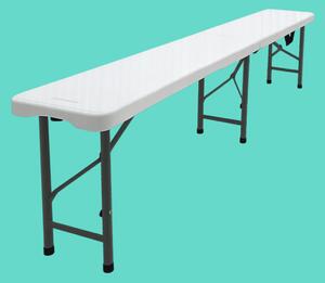 Samostatná plastová lavice - 180 cm
