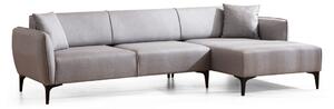 Hanah Home Rohová sedací souprava Belissimo 270 cm světle šedá pravá