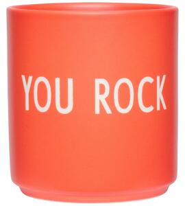 Porcelánový hrnek Orange You Rock 300 ml