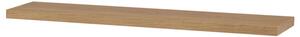 Nástěnná police 120 cm hnědá P-002 DUB