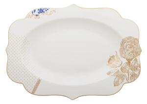 Pip Studio Royal White tác 40x28,5cm, bílý